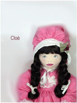 poupée chiffon Cloé rose