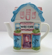 théière de collection entrepot, Elle mesure 6x3x3 pouces ou 15 x 8 x 8 cm