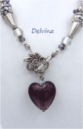Collier de perles Delvina il est composé Longueur du collier y compris fermoir, 59 cm (23 po) Diamètre : 3,30 cm Ce collier de perles de verre est composé de perles de rocailles en blanc transparent avec insertion de perles cubiques mauve Le fermoir couleur argent est très décoratif et aussi facile a manipuler pour les personnes qui ont des douleurs aux mains.Longueur du collier y compris fermoir, 59 cm (23 po) Diamètre : 3,30 cm Ce collier de perles de verre est composé de perles de rocailles en blanc transparent avec insertion de perles cubiques mauve Le fermoir couleur argent est très décoratif et aussi facile a manipuler pour les personnes qui ont des douleurs aux mains.Longueur du collier y compris fermoir, 59 cm (23 po) Diamètre : 3,30 cm Ce collier de perles de verre est composé de perles de rocailles en blanc transparent avec insertion de perles cubiques mauve Le fermoir couleur argent est très décoratif et aussi facile a manipuler pour les personnes qui ont des douleurs aux mains.