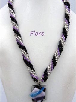 Collier de perles Flore