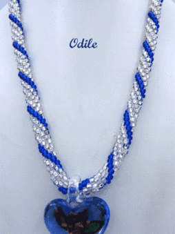 Collier de perles Odile